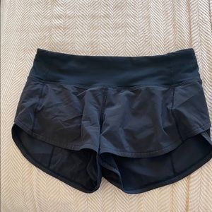 Black lululemon shorts